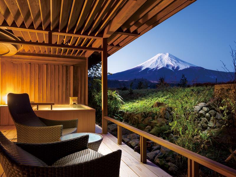 Fujisan Onsen Bessho Sasa Hotel Fujiyoshida Exterior photo