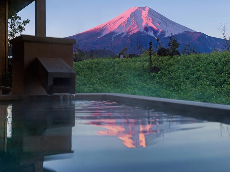 Fujisan Onsen Bessho Sasa Hotel Fujiyoshida Exterior photo